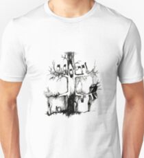 Cute tree cats chilling Unisex T-Shirt