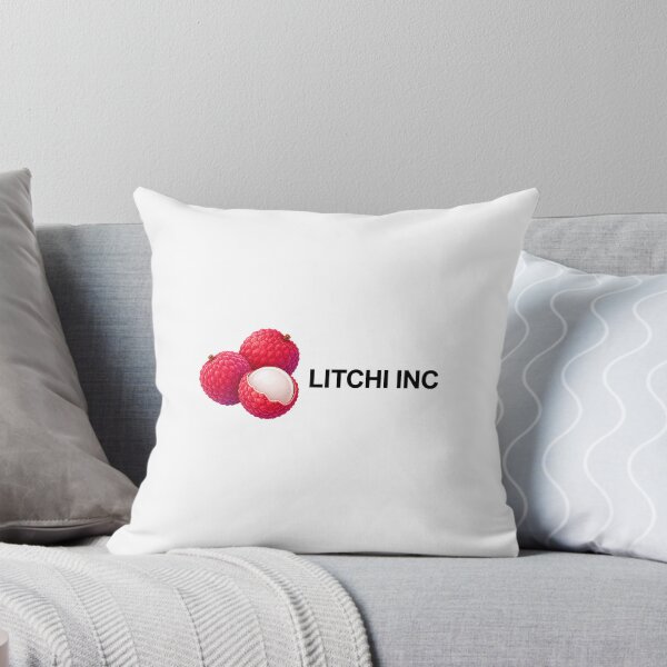 Item preview, Litchi Inc – Funny Minimal Fruit Logo | Cartoon Lychee Aesthetic Sticker designed and sold by Lilith.3x313 Vault.