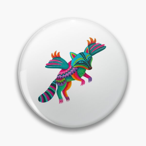 Item preview, Spirit Raccoon Alebrije designed and sold by XollinArtz.