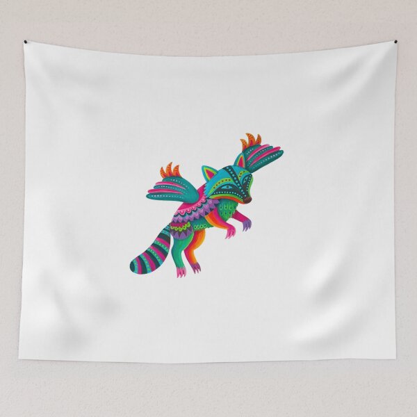 Item preview, Spirit Raccoon Alebrije designed and sold by XollinArtz.