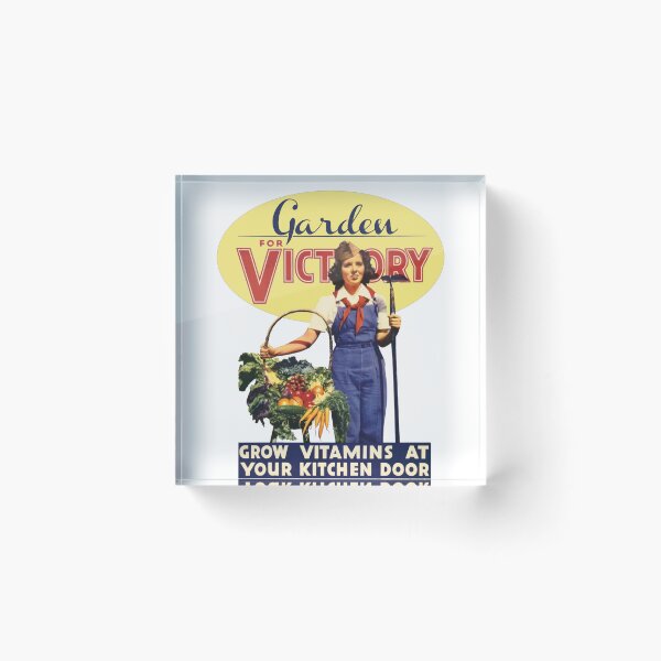 Item preview, Garden for Victory! designed and sold by Saturday Morning City.