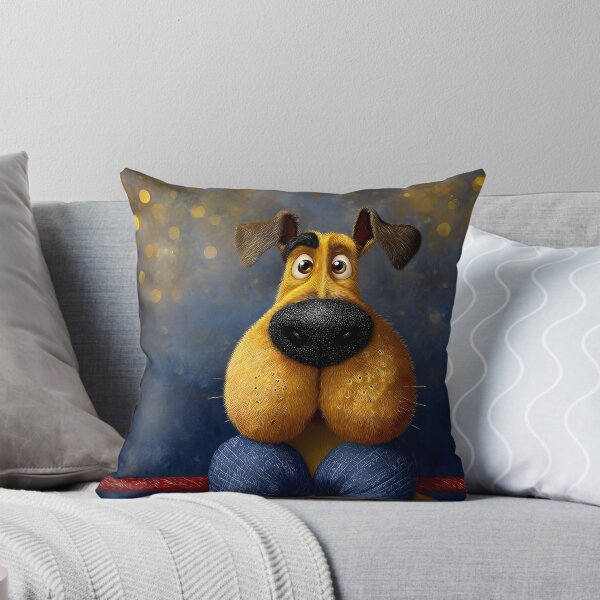 Item preview, Cheerful Cartoon Dog in Boxing Gloves Artwork designed and sold by Artessie.