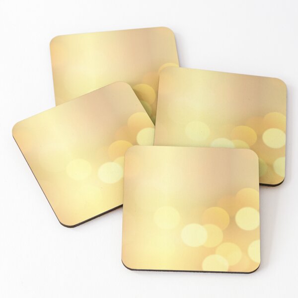 Item preview, Abstract yellow gold background with bokeh designed and sold by alesanko.