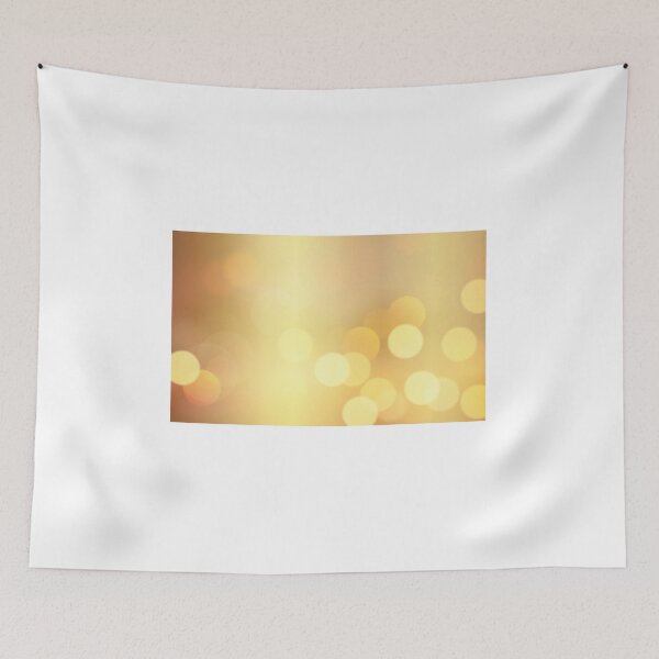Item preview, Abstract yellow gold background with bokeh designed and sold by alesanko.