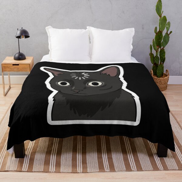 Item preview, Funny Cat Head Empty Buffering Icon Sticker designed and sold by orion-okeanos.