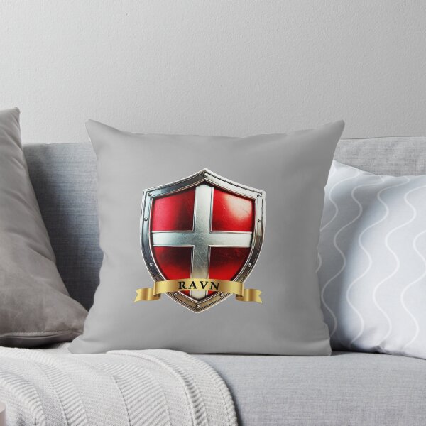 Item preview, Ravn Denmark Crest Shield designed and sold by Highlandkings.