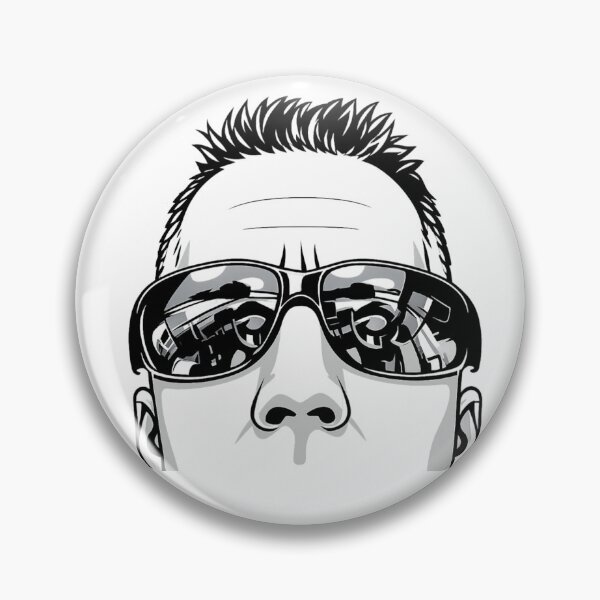 Item preview, Cyberpunk Hacker Portrait | Futuristic Sunglasses Digital Art designed and sold by ProWander1.