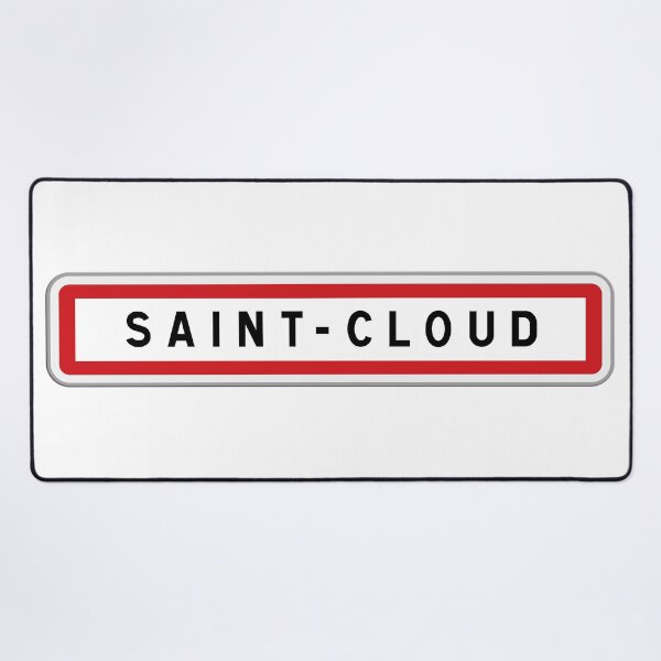 Item preview, Saint-Cloud Town Entrance Sign – Hauts-de-Seine, Île-de-France designed and sold by Panneaux et signalisations - NPOITEVIN.