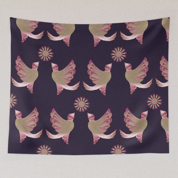 Item preview, Solar Sky on Plum designed and sold by JessicaLee-Arts.
