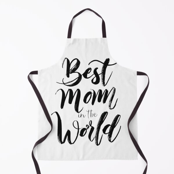 Item preview, Best Mom in the World Elegant Brush Script designed and sold by Littleokmoments.