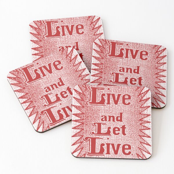 Item preview, Live and let live  designed and sold by Craft-Qasba .