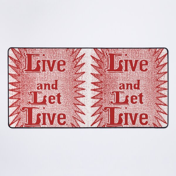 Item preview, Live and let live designed and sold by Craft-Qasba .