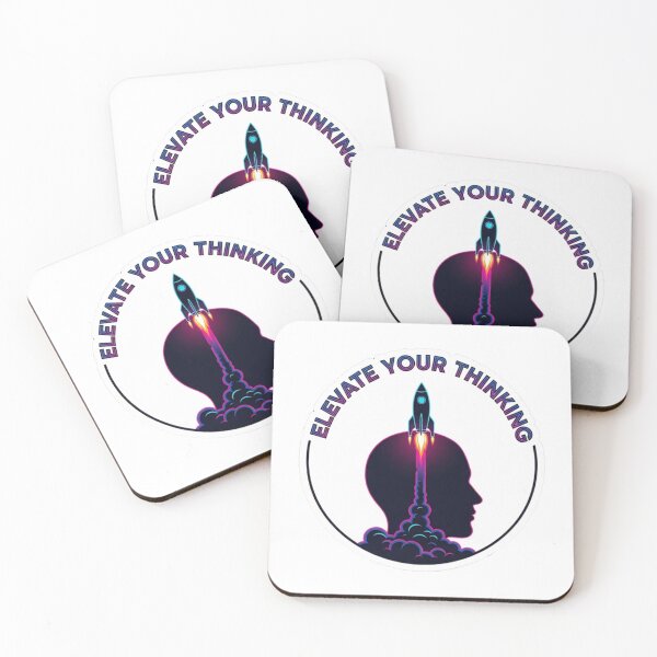 Item preview, Elevate Your Thinking – Rocket Mind Design | Space Motivation & Growth Mindset designed and sold by Altair_.