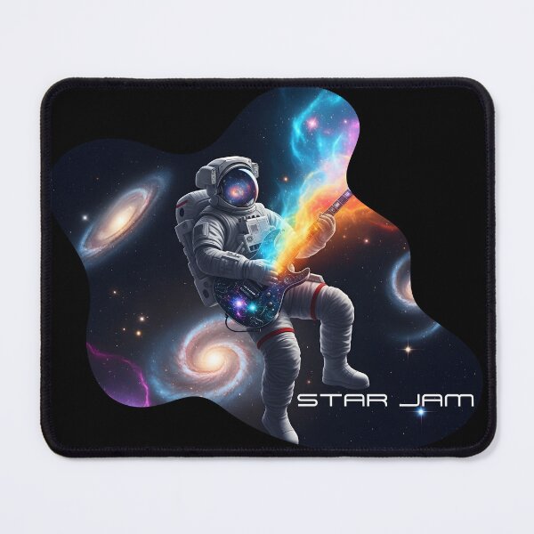 Item preview, Star Jam: Interstellar Astronaut Electric Guitarist designed and sold by CrimsonChords.