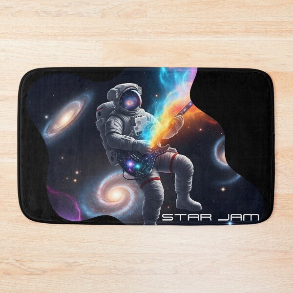Item preview, Star Jam: Interstellar Astronaut Electric Guitarist designed and sold by CrimsonChords.
