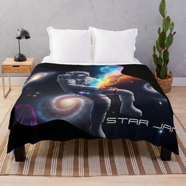 Item preview, Star Jam: Interstellar Astronaut Electric Guitarist designed and sold by CrimsonChords.