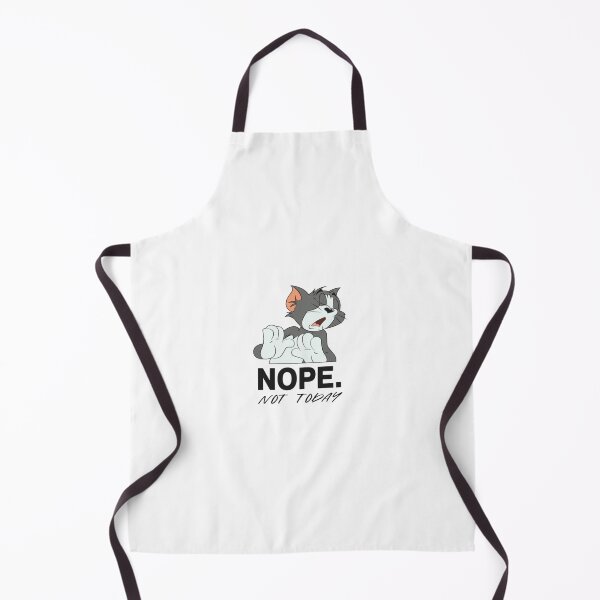 Item preview, Funny Sarcastic Cat - Nope Not Today Retro Cartoon Design designed and sold by Billgeat.