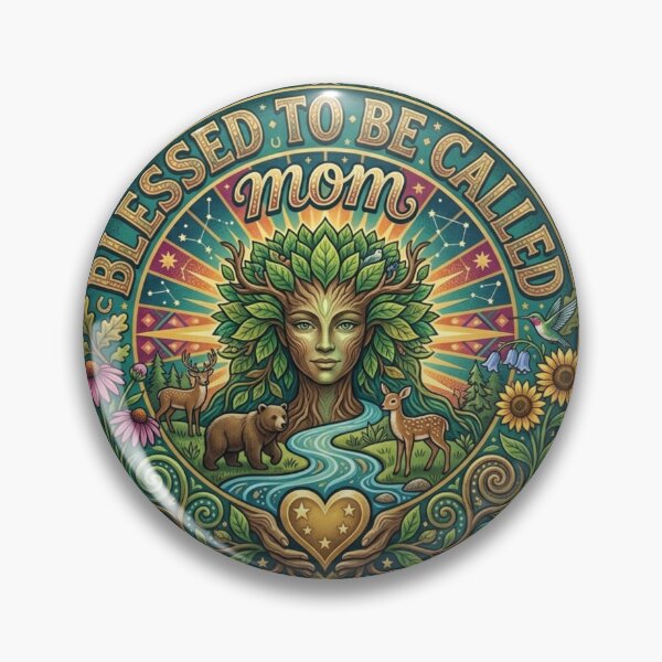Item preview, Blessed To Be Called Mom | Mother Nature Earth Goddess Spirit designed and sold by Wear Sculpt.