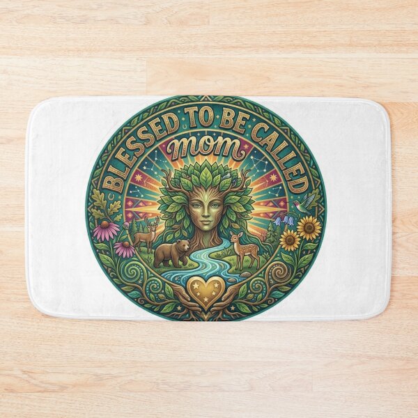 Item preview, Blessed To Be Called Mom | Mother Nature Earth Goddess Spirit designed and sold by Wear Sculpt.