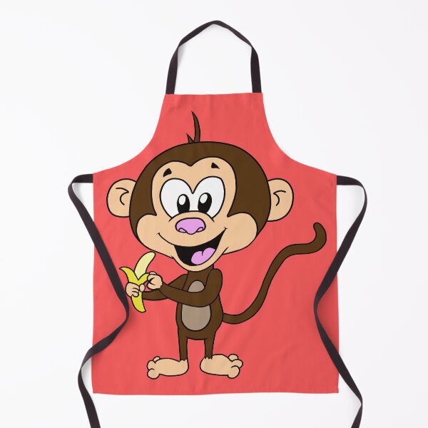 Item preview, Cute Adorable Kawaii Monkey Eating A Banana designed and sold by CozyCritters8.