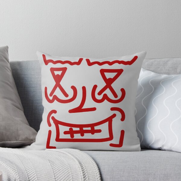 Item preview, Crazy Weird Doodle Face – Abstract Minimalist Character Art designed and sold by felipemaldonadoart.