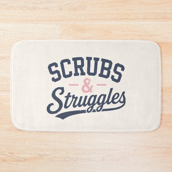 Artikelvorschau, Scrubs & Struggles — Lustiges Geschenk-T-Shirt für Krankenschwestern entworfen und verkauft von KiwyStudio.