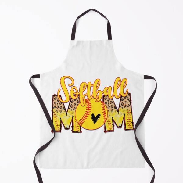 Item preview, Softball Mom Yellow Ball Leopard Pattern designed and sold by Krasnovaovaova.