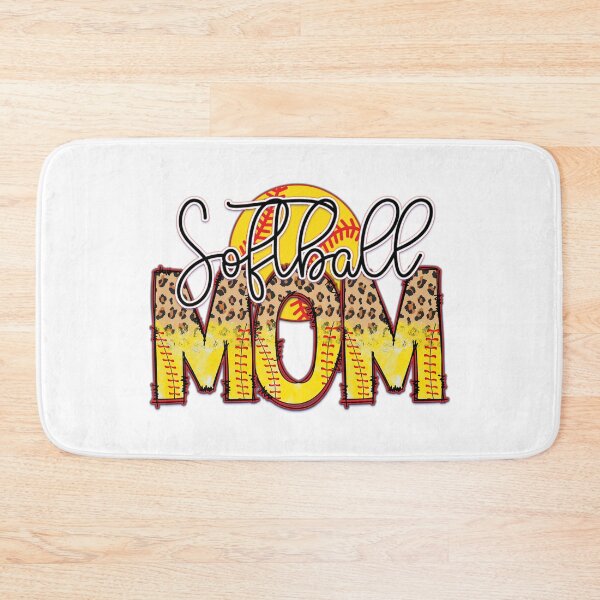 Item preview,  Softball Mom Yellow Ball Leopard Pattern designed and sold by Krasnovaovaova.
