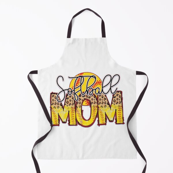 Item preview, Softball Mom Yellow Ball Leopard Pattern designed and sold by Krasnovaovaova.
