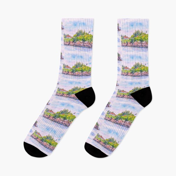 Item preview, Owls Head Light House Maine  designed and sold by Vermont Gifts and Art.