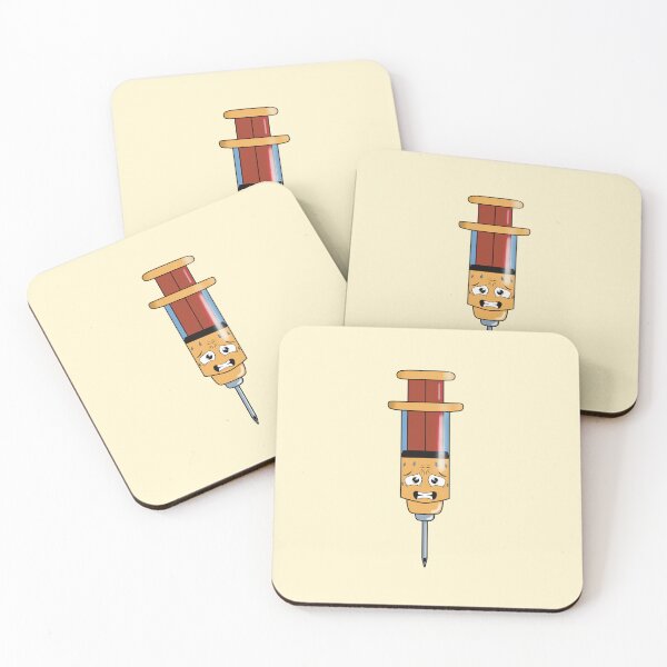Item preview, Nervous Syringe - Funny Medical Humor Illustration designed and sold by Medico Design .