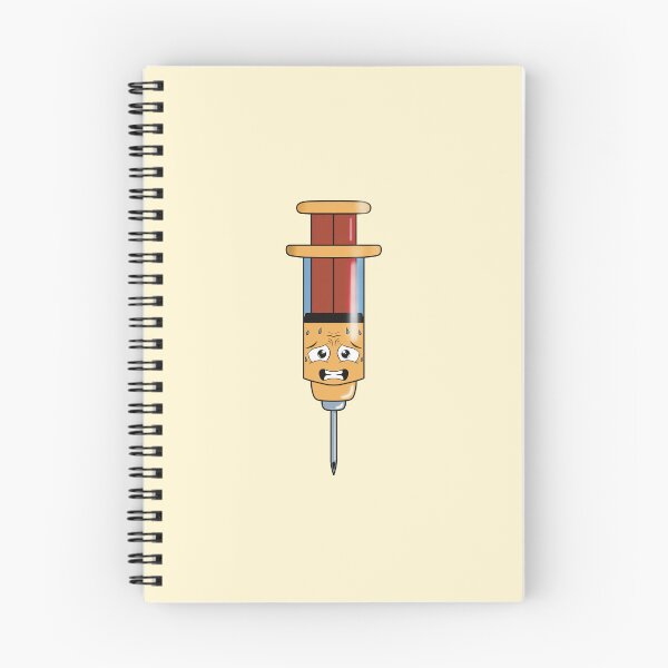 Item preview, Nervous Syringe - Funny Medical Humor Illustration designed and sold by Medico Design .