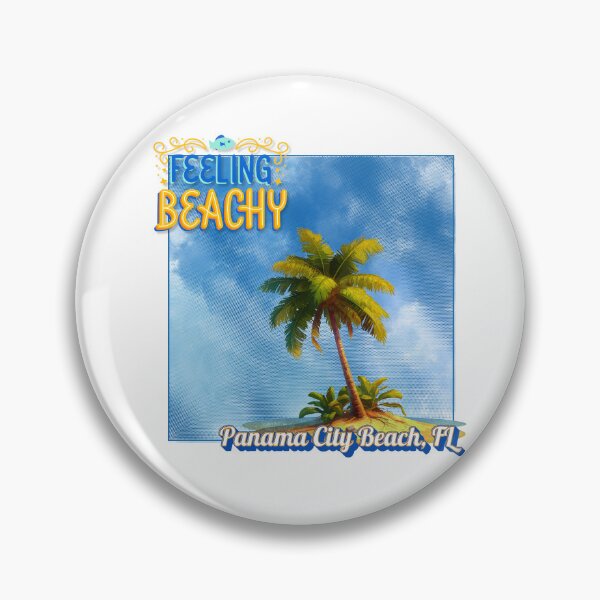 Item preview, Feeling Beachy – Panama City Beach, FL Palm Tree Shirt | Florida Beach Summer Vibes designed and sold by DonnaRaine.