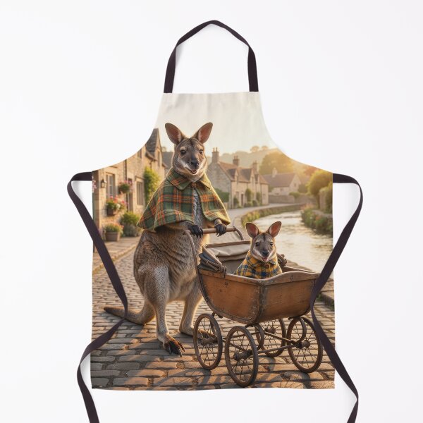 Item preview, Wallaby Mom and Joey Take a Stroll designed and sold by Tridentulus.