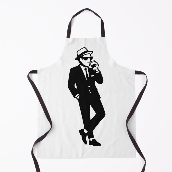 Item preview, SKA Guy Drinking Coffee - the beat, bad manner, the specials designed and sold by PIXEL POP DESIGNS - Beyond the Norm!.