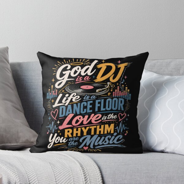 Item preview, God is a DJ Life is a Dance Floor Love is the Rhythm You are the Music designed and sold by hananananah.