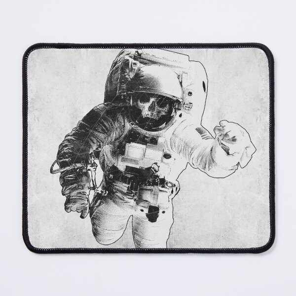 Item preview, Lost Astronaut Skull Visor Dark Space Horror Art designed and sold by Ghoul Enterprises.