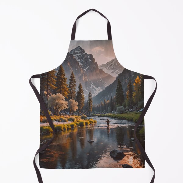 Item preview, Mountain Fly Fishing Wall Art designed and sold by BeautifulVirtues.