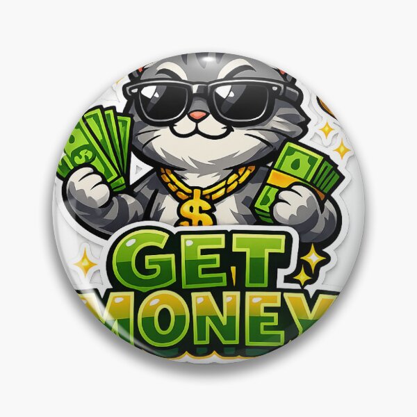 Item preview, GET MONEY designed and sold by SnapSticker67.