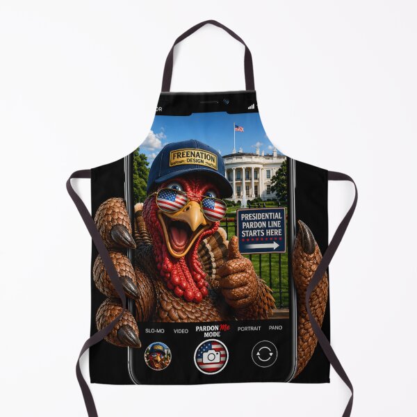Item preview, Turkey Selfie Pardon Me Mode USA Humor designed and sold by FREENATION2026.