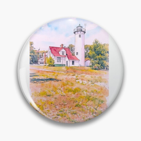 Item preview, West Chop Lighthouse Tisbury Massachusetts  designed and sold by Vermont Gifts and Art.