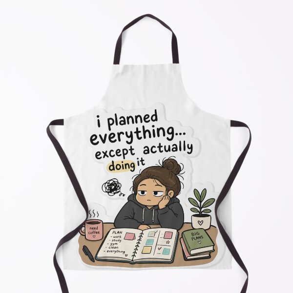 Item preview, Funny Procrastination Planner Meme Sticker designed and sold by Rodrigo-Paiva.