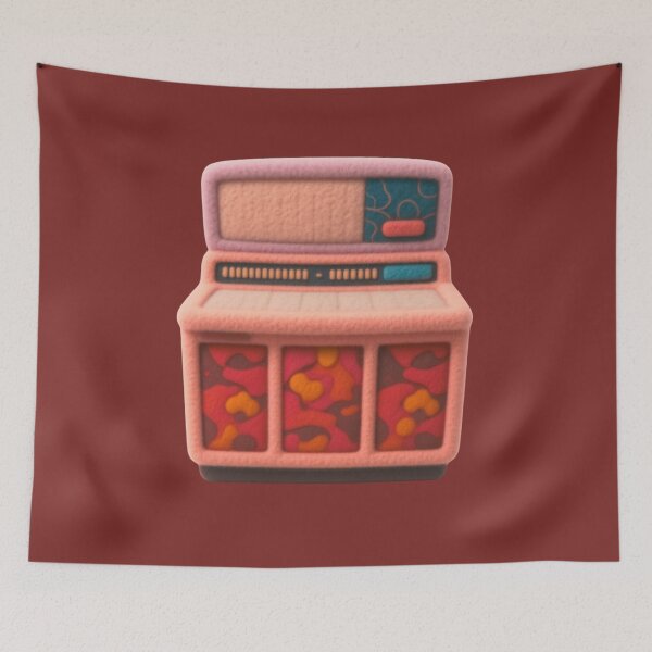 Item preview, Cute Plush Jukebox designed and sold by vinylenergyart.