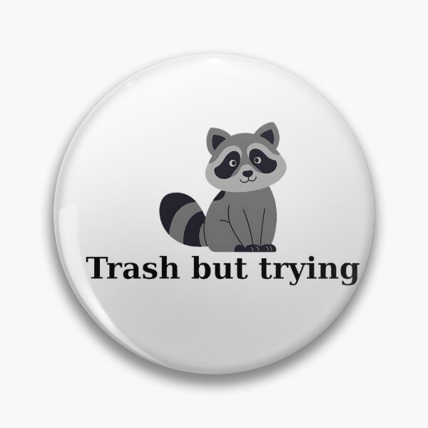 Item preview, Weird cute racoon message designed and sold by SimpleDesign111.