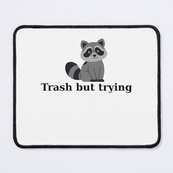 Item preview, Weird cute racoon message designed and sold by SimpleDesign111.