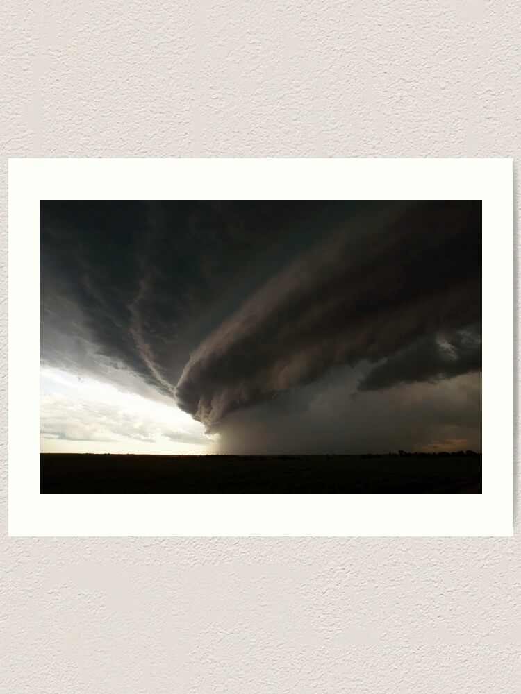 Thumbnail 2 of 3, Art Print, Divide County Storm July 11, 2009 designed and sold by Jerry Walter.