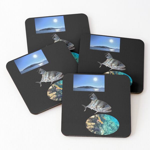 Item preview, Roosterfish with Costa Rica Sea, Sky and Reef designed and sold by Creative Endeavors ..