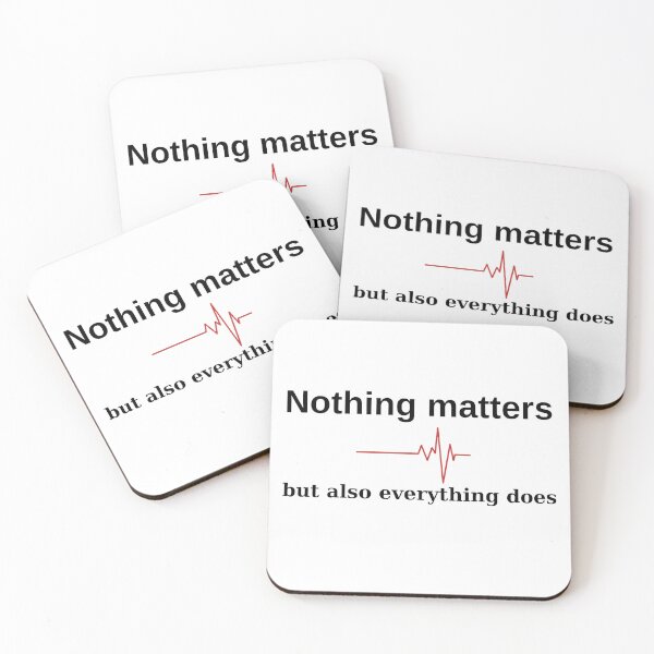Item preview, Existential - nothing matters designed and sold by SimpleDesign111.