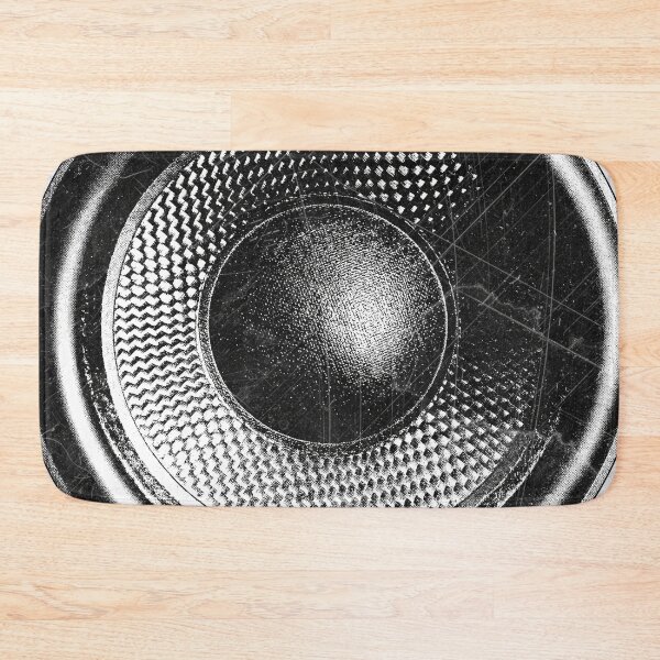 Item preview, Subwoofer: Vintage Speaker Cone Dark Audio Etched Illustration designed and sold by Ghoul Enterprises.