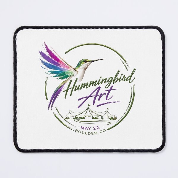 Item preview, Hummingbird Art Event May 22 Boulder CO Watercolor Design designed and sold by Combat Skies.